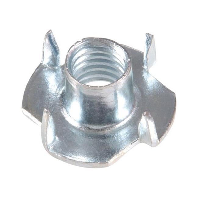 Hillman 10 in. Zinc-Plated Steel SAE Tee Nut, 100-Pack