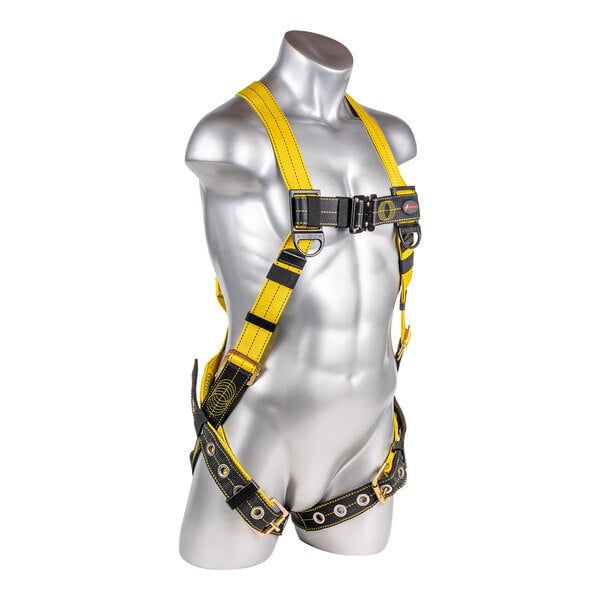 Kapture 5 Point Element Full Body Harness - 3 D-Rings - QC Chest - Tongue Buckle Legs - Revolta Oil & Water Rep Webbing - All Sizes image 5