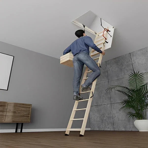 Wooden Insulated Ladder - Up to 10ft 8in - 47in x 21.5in image 5