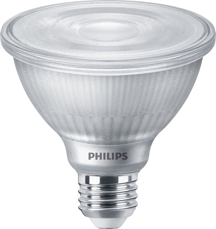 Philips 75-Watt Equivalent PAR30S Dimmable LED Flood Light Bulb with Warm Glow Effect, Bright White 3000K