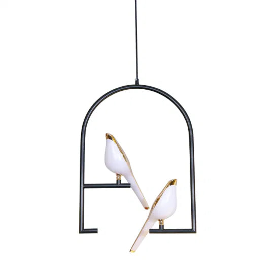 DLSS Lighting LED Light Home Decoration Bird Shade Design Living Modern Lighting Pendant Lamp