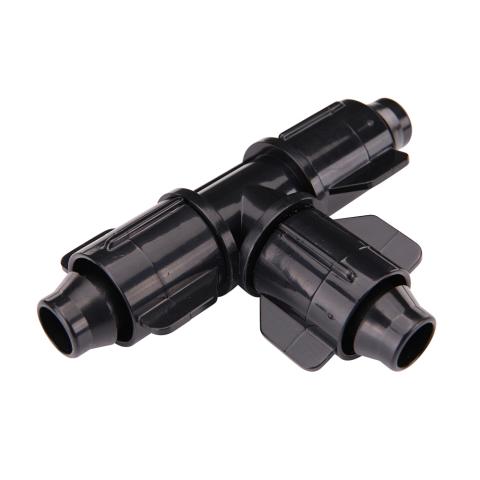 Raindrip Smart Loc 1/2 in. Compression Drip Irrigation Tee, 1-Pack