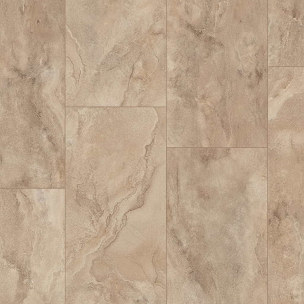 LUXECORE Aurelia Travertine Vinyl Tile Waterproof Interlocking Luxury Flooring