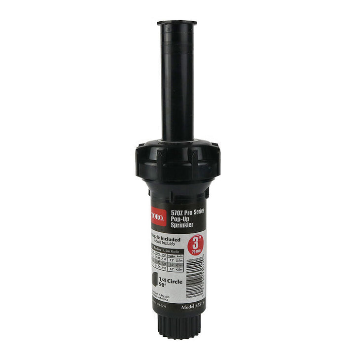 Toro 570Z Pro Series 3 in. Quarter-Circle Pop-Up Sprinkler (Model 53815)