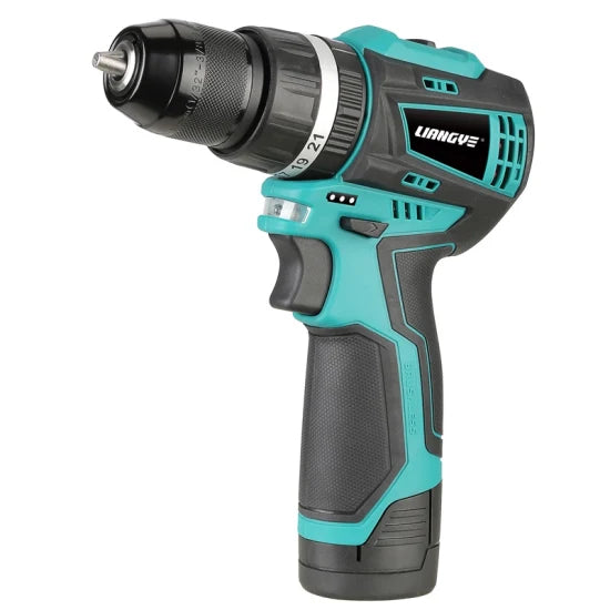 Liangye 12V Battery Operated Power Tools LCD699-8lsc Cordless Brushless Impact Drill