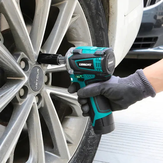 Liangye 12V Car Repair Tools 1/2 Inch Brushless Cordless Impact Torque Wrench