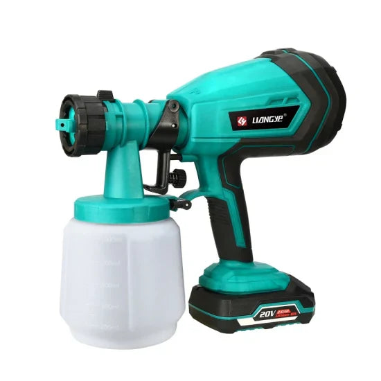 Liangye 20V Portable Battery Operated Power Tools Airless HVLP Paint Sprayer