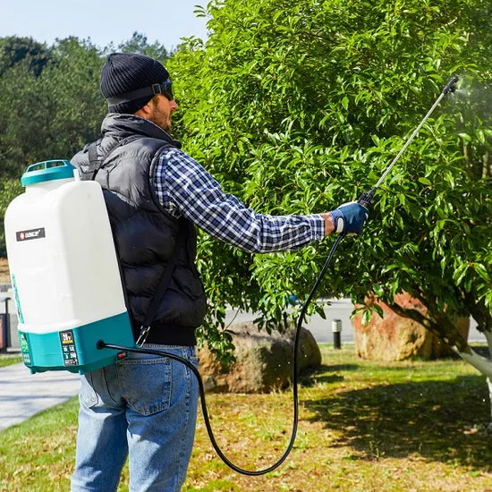 Liangye Cordless Agricultural Tool 4 Gallon 20V Battery Powered Backpack Chemical Sprayer