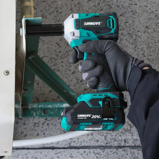 Liangye Cordless Power Tools 20V Electric 400nm Torque Wrench