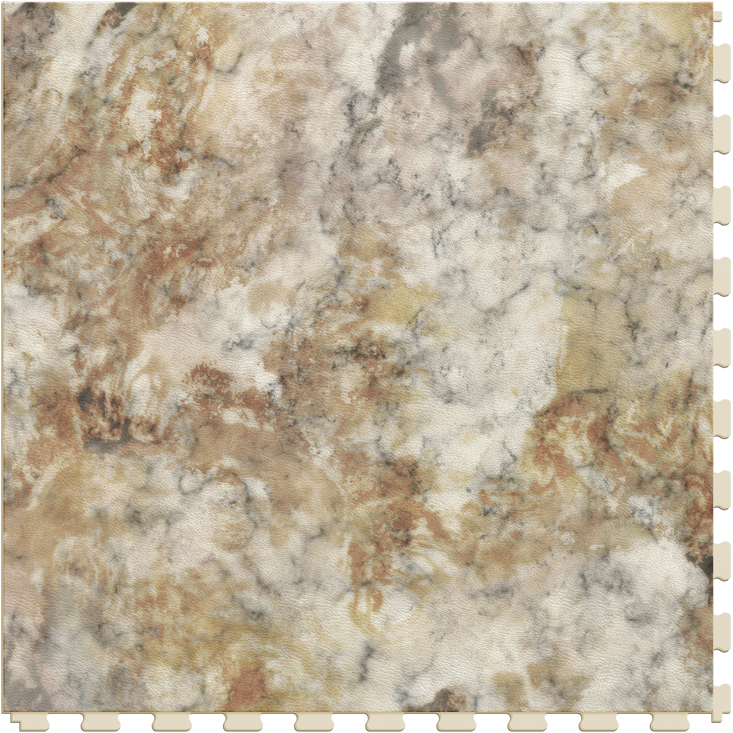 Perfection Floor Tile Gemstone Collection Persian Marble/Satin 20-in x 20-in Water-Resistant Interlocking Luxury Vinyl Flooring, 16.7-sq ft Case