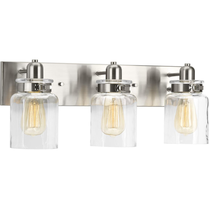 Progress Lighting Calhoun Collection Three-Light Bath & Vanity Light, 21.625 in W x 8.625 in H x 6.875 in D