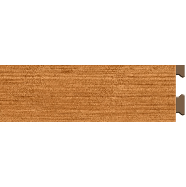 Perfection Floor Tile Sample – Classic Wood Collection Maple/Satin Water-Resistant Wood-Look Interlocking Vinyl Tile