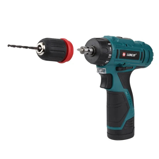 Power Tools Factory Liangye 12V Cordless Electric Multiple Hand Drill and Screwdriver