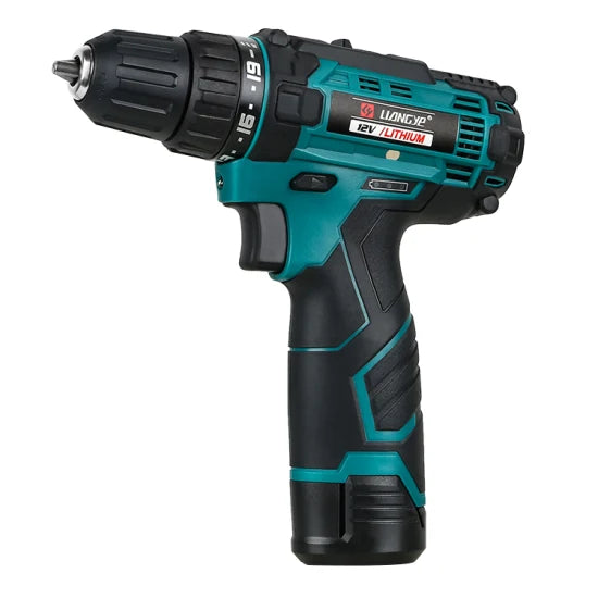 Power Tools Factory Liangye 12V Rechargeable Battery Cordless Drill Driver