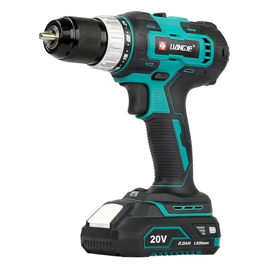 Power Tools Factory Liangye 18V 13 Inch Cordless Battery Operated Screwdriver Drill