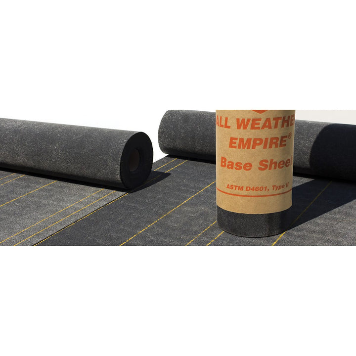 CertainTeed All Weather/Empire Base Sheet Black 39-3/8" x 65' 10"