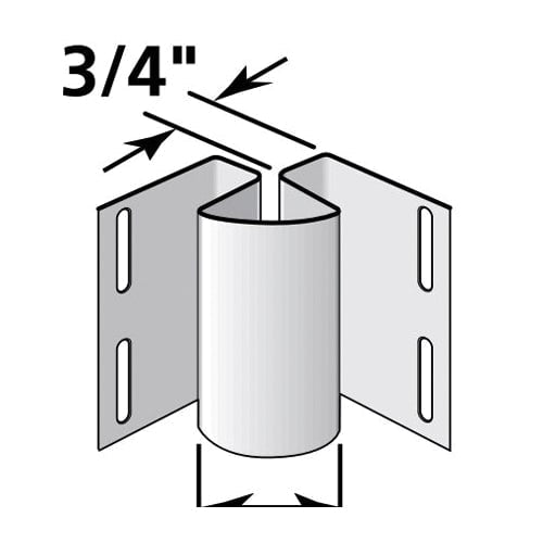 CertainTeed Vinyl Inside Corner Arbor Blend