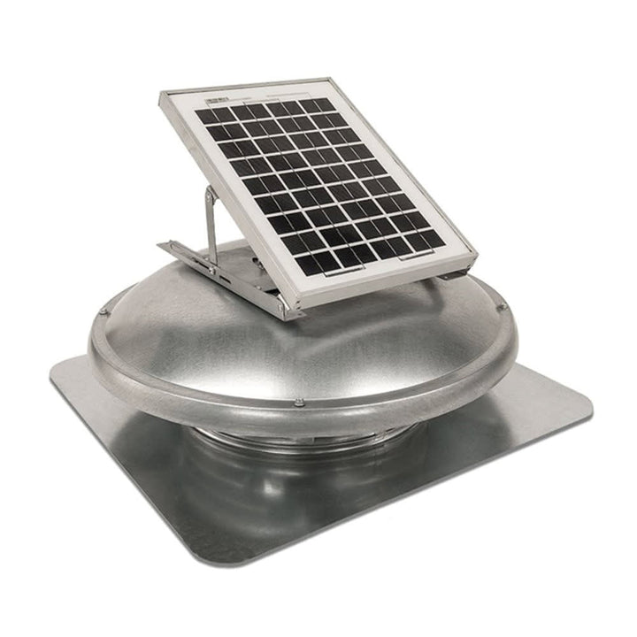 GAF Master Flow Green Machine Solar Powered Vent Black 25" x 25"