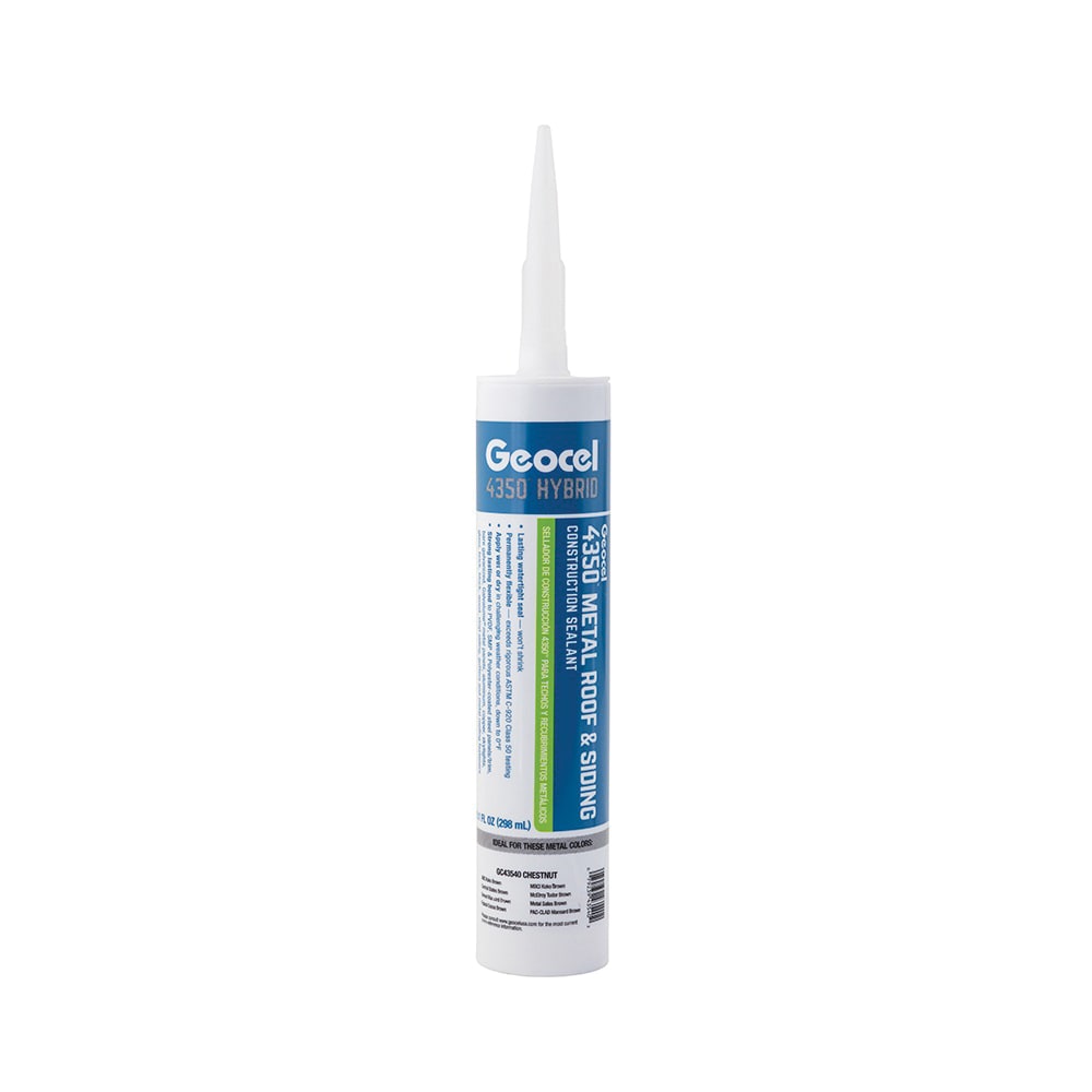 Geocel 4350 Metal Roof Sealant Nantucket Gray 10.1 oz