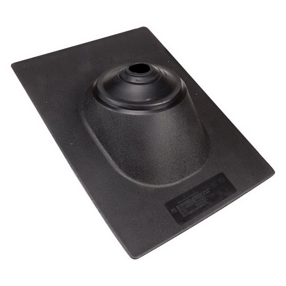 IPS Multi-Size 3N1 Hard Plastic Roof Flashing 1" - 3"