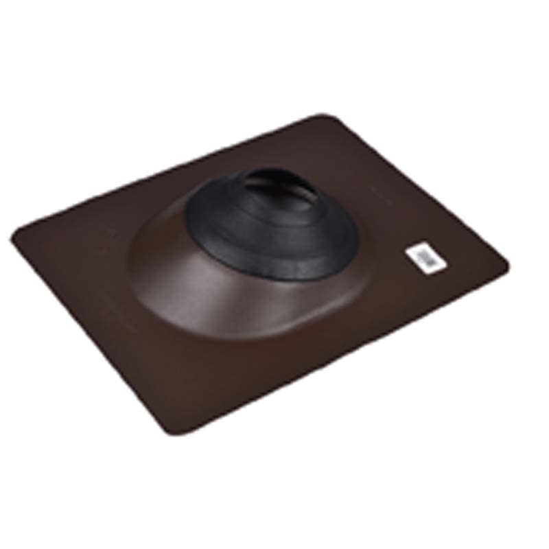Oatey Aluminum Pipe Flashing Brown 3" - 4"