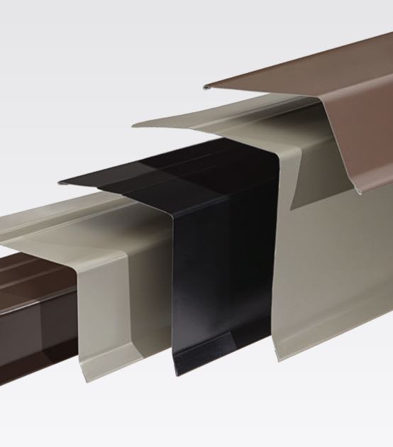 TopShield Galvanized Roof to Wall Flashing Mill 2" x 4" 26 GA 110 degree