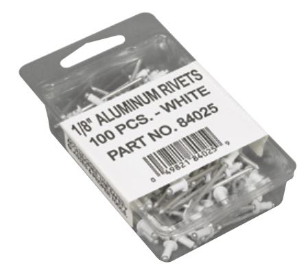 Berger Copper Pop Rivets #44 100/Pack