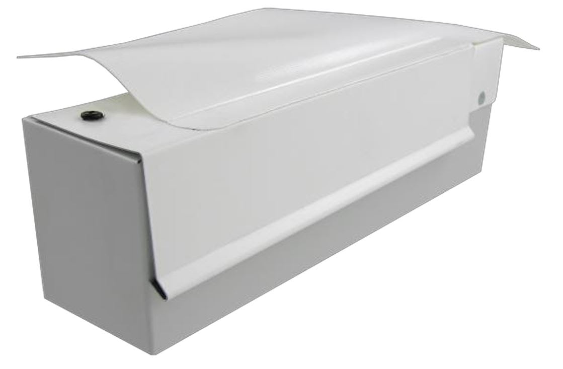 Duro-Last PVC Coated Drip Edge White 2", 6" Skirt