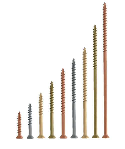Deckfast Epoxy T-25 Screws 1-1/4" #8 1 lb