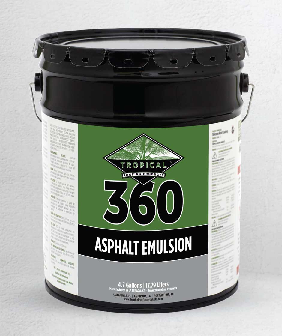 Tropical #360 Non-Fibered Asphalt Emulsion 55 gal Black