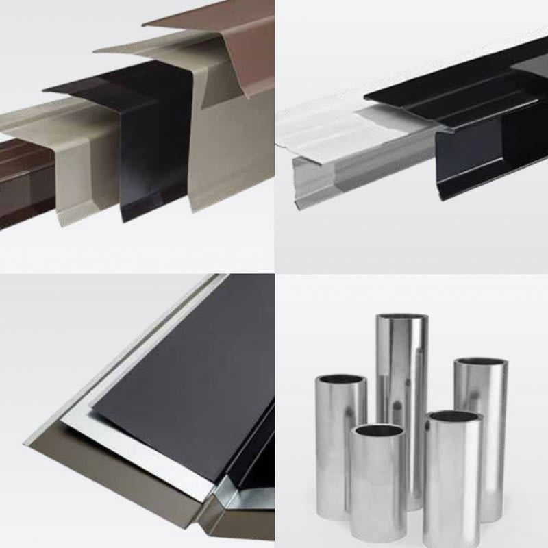 TopShield Galvanized A-Style Roof Edge Mill 1" x 2"