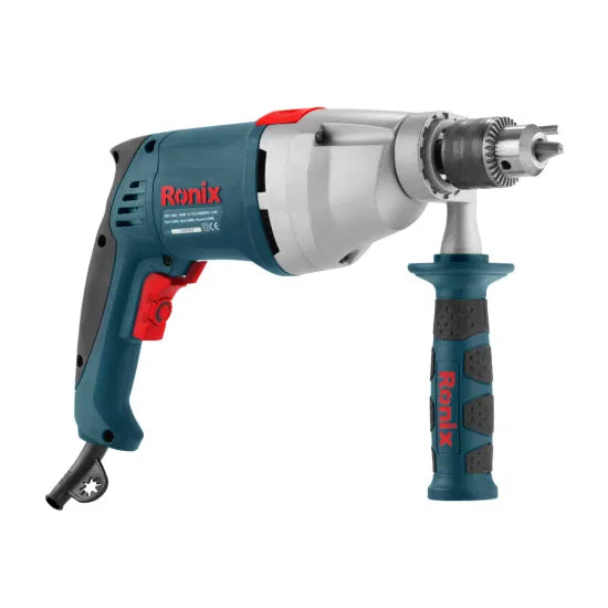 Ronix 2220 220V Impact Drill 2 Functions Variable Speed Electric Rotary Hammer Drill Screwdriver Power Tools Set