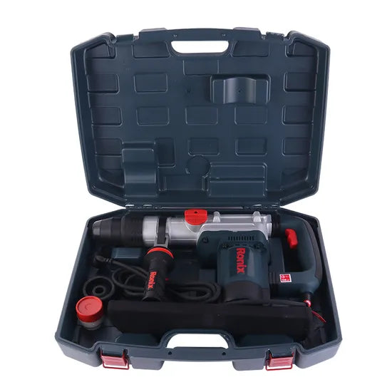 Ronix 2741 40mm SDS-Max Heavy Duty Rotary Hammer Drill with Vibration Control Safety Clutch 410rpm 3 Functions Rotary Hammer