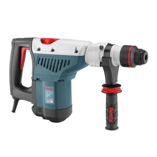 Ronix 2742 Corded Rotomartillo for Concrete Including 4 Drill Bits Carrying Case 13 Joules of Impact Energy Rotary Hammer