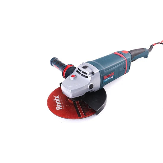 Ronix 3220 Angle Grinder in Any Applications for Cutting Grinding 2400W No-Load Speeds 6000rpm Corded Angle Grinder