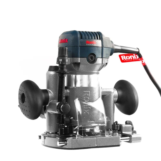 Ronix 7108 Variable Speed Powerful Speed Adjustable Motor Meets Different Wood Crafting Work Demand Electric Router Trimmer