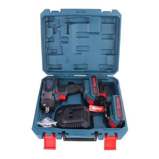 Ronix 8907 Lithium-Ion Brushless Cordless High-Torque Drive Impact Wrench Cordless Impact Wrench