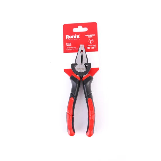 Ronix Model Rh-1157 7" Hand Tools Combination Plier Drop Forged Carbon Steel