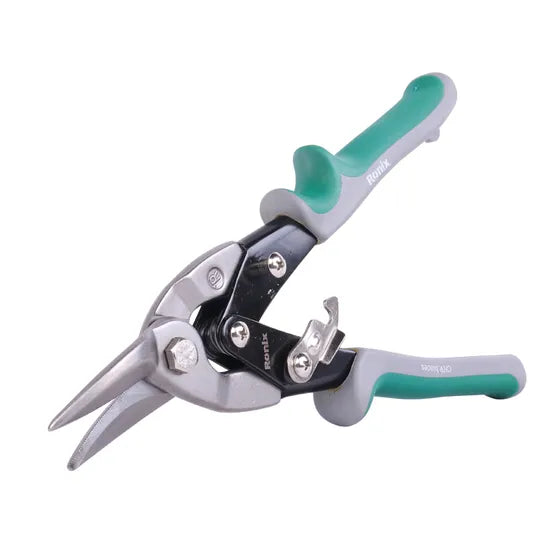 Ronix Model Rh-3905 New Design Hand Tools Multi Function Shears CRV Left Straight Cut Tin Aviation Snips