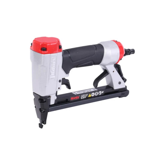 Ronix New Model Ra-8016 60-100psi Pressure Nail Drill Gun Air Nailer Crown Stapler