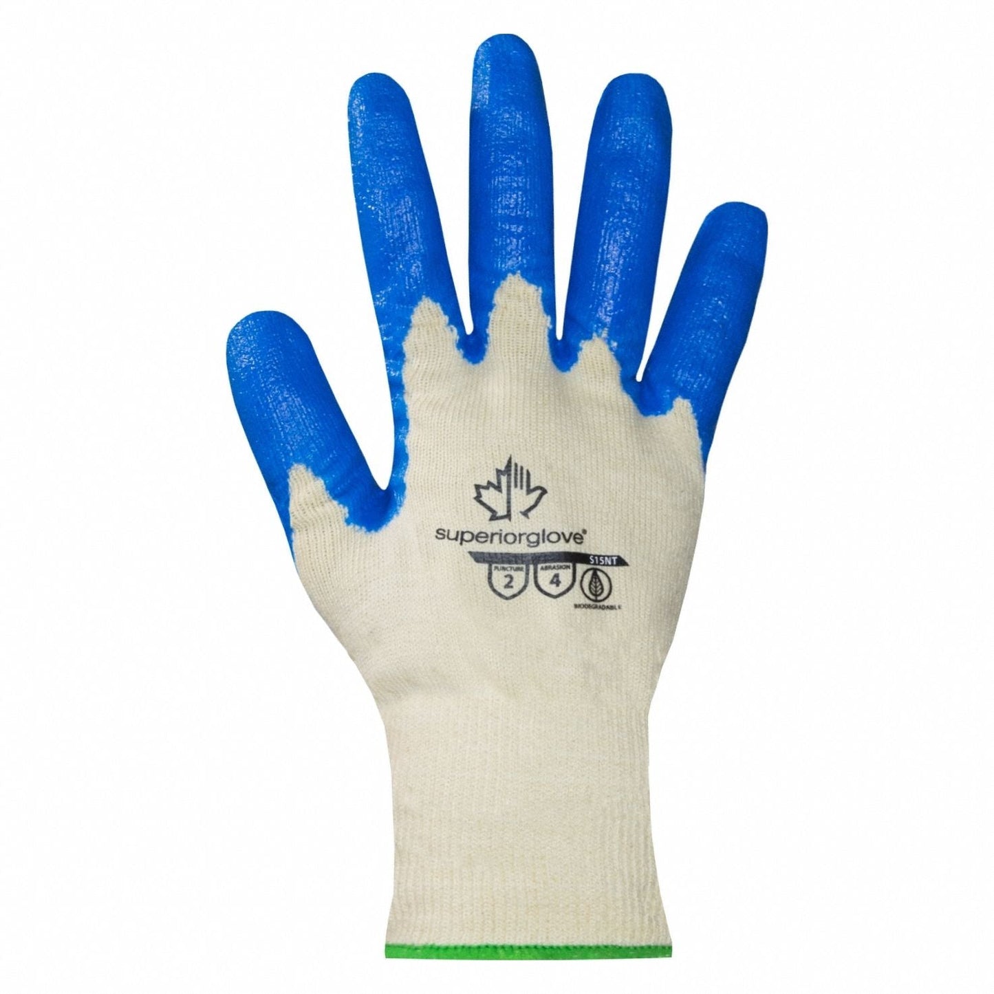 SUPERIOR GLOVE Nitrile Coated Gloves - XS, Abrasion Level 4