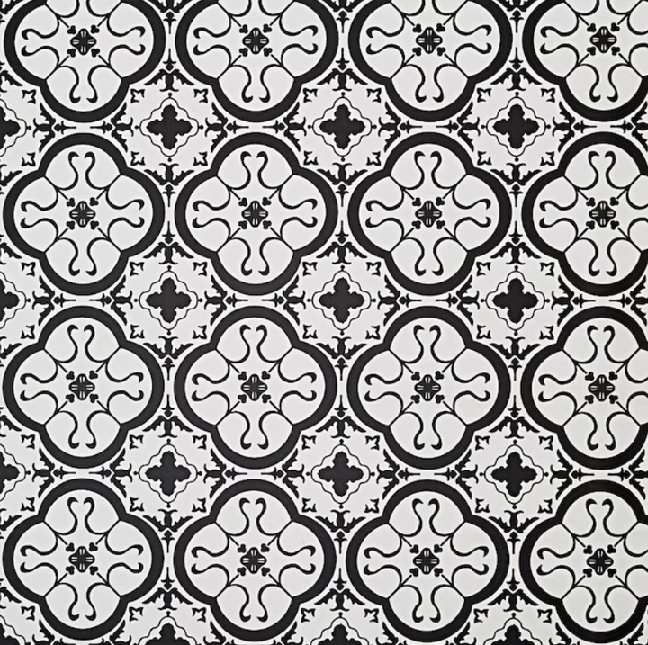 STAINMASTER Bilbao Tile 9.84-mil x 12-ft W Waterproof Cut-to-Length Vinyl Sheet Flooring
