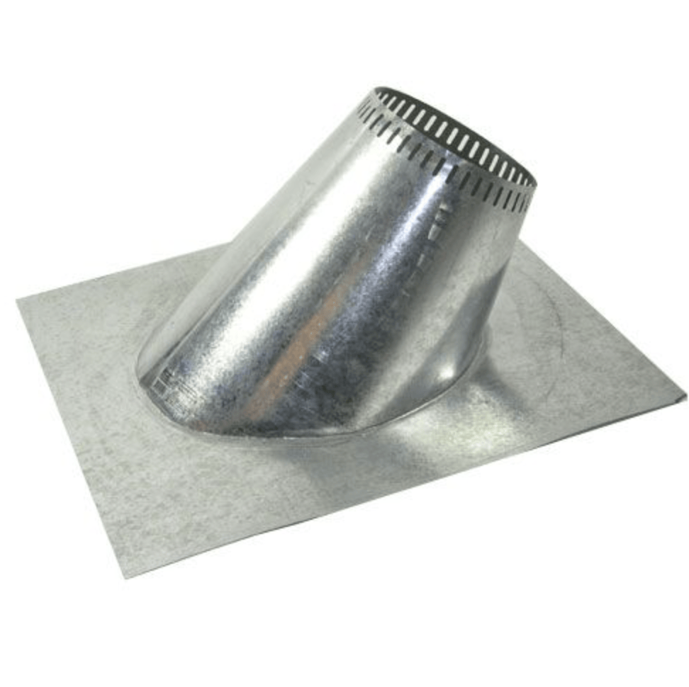 8-Inch Ventilated Roof Flashing for 12/12 Pitch (Steep Slope)