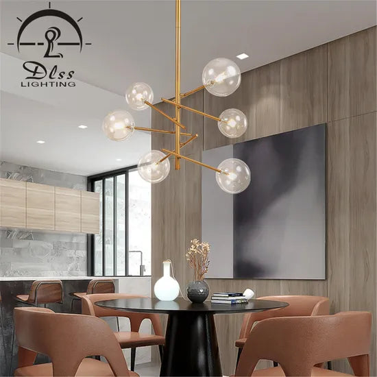 DLSS Lighting Simple Decorative Style for Office with G9 Pendant Lamp