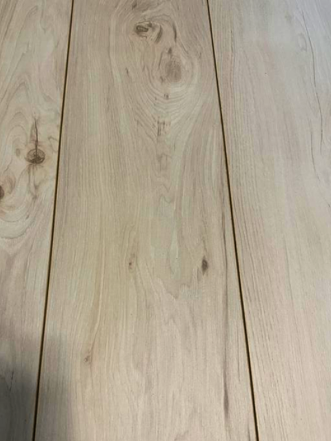 TrafficMaster Milo Valley Hickory 8 mm T x 8.03 in W Water Resistant Laminate Wood Flooring (21.3 sqft/case)