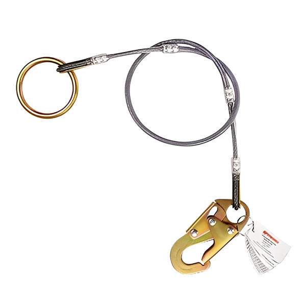 Coated Wire Cable Sling - Lrg O-Ring - Snap Hook - All Sizes image 2