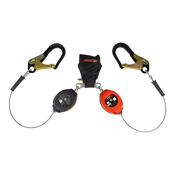 Brute Backer Self Retracting Lifeline - Leading Edge (Aluminum Rebar Hook) - 8.5ft image 2