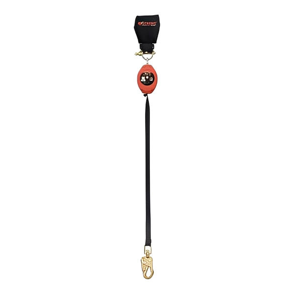 Brute Backer Self Retracting Lifeline - Leading Edge - Tie Back Webbing - Steel Snap Hook - 8.5ft image 2