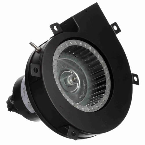 Fasco A079 inducer motor - side view (Type: Shaded Pole; Voltage: 115V)