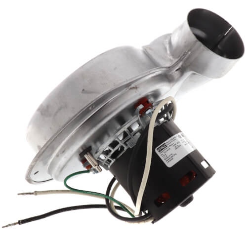 Fasco A134 inducer motor - side view (Type: Shaded Pole; Voltage: 115V)